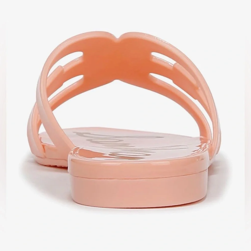 Sam Edelman Pink Jelly Slide Sandals